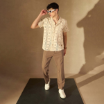 The Lifestyle Co Linen Relaxed-Fit Regular Trousers